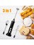 3 Başlıklı Usb Şarjlı Çırpıcı El Mikseri - Siyah (Yurt Dışından) 1