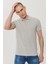 Erkek Slim Fit Dar Kesim Polo Yaka %100 Pamuk Tişört 4
