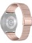 Samsung Galaxy Watch4 Için Çift Toka Çelik Kordon Band 44MM Pembe Altın (Yurt Dışından) 1