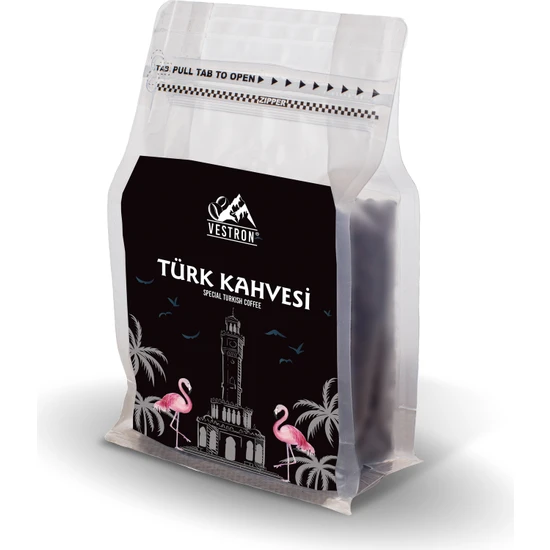 Vestron Nitelikli Türk Kahvesi 250 gr Odun Ateşinde Kavrulmuş