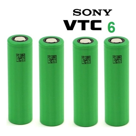 Sony Vtc6 18650 3.7V 3000 Mah Li-Ion Pil / 4ADET Pil + 2ADET Pil Kutusu