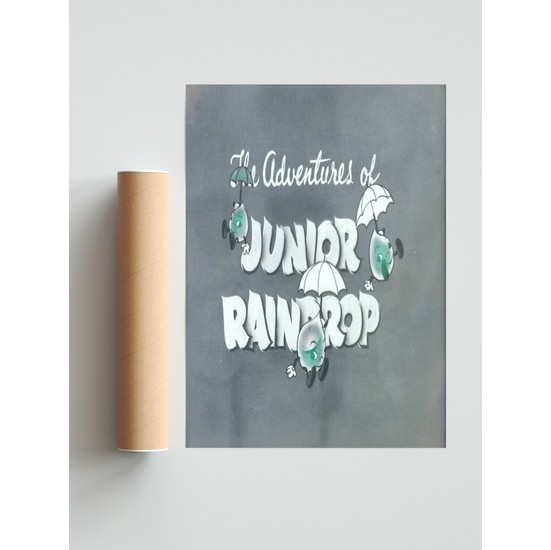 The Adventures Of Junior Raindrop Ingilizce Poster Fiyatı