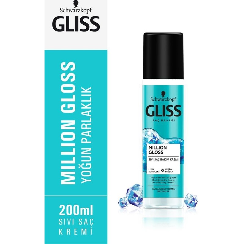Schwarzkopf Gliss Million Gloss Sıvı Saç Kremi 200 ml