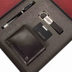 Pierre Cardin Isme Özel Pierre Cardin Deri Cüzdan Kalem Çakmak Ve anahtarlık Seti P075