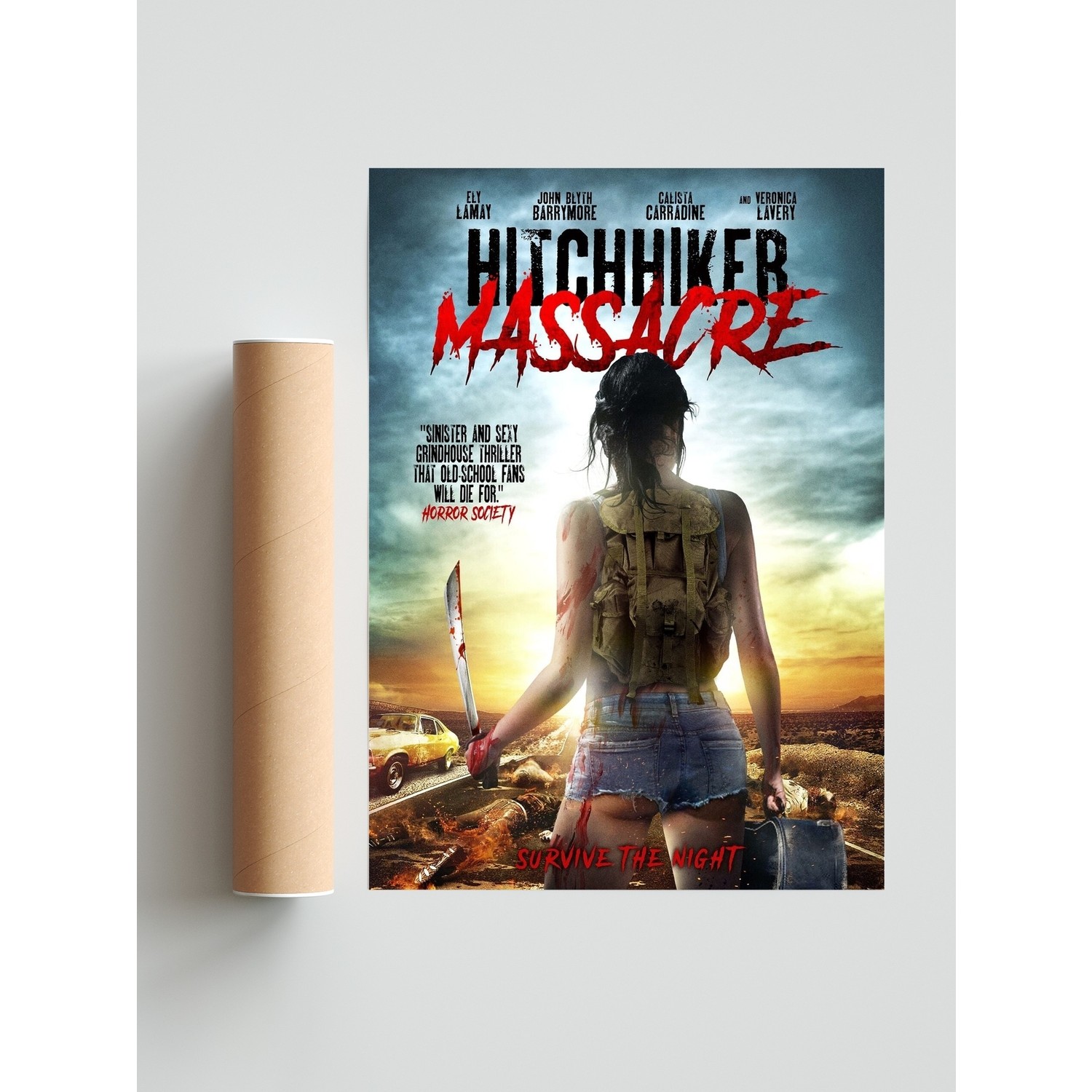 Hitchhiker Massacre Ingilizce Poster Fiyatı Taksit Seçenekleri