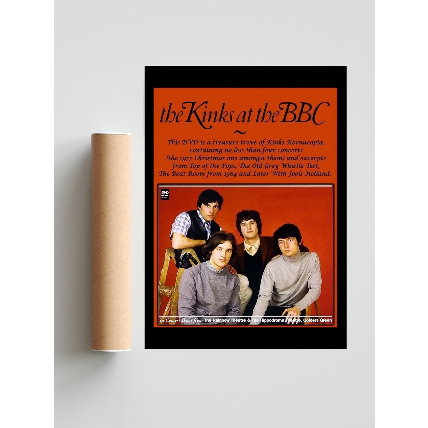 The Kinks At The Bbc Ingilizce Poster Fiyat