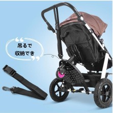 Buggy Arttırıcı Adım Kurulu Standı Çocuk Tekerlekli Puset Konnektörü Koltuk Siyah (Yurt Dışından)