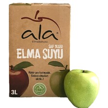 Ala Saf %100 Yeşil Elma Suyu - 3 Litre