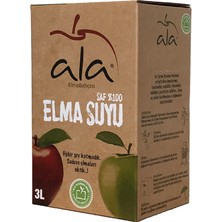 Ala Saf %100 Yeşil Elma Suyu - 3 Litre