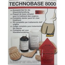 Kerbl Technobase 8000 - Tırnak Bakım Seti 14'lü