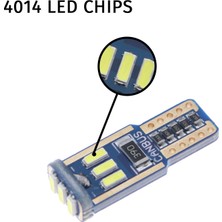 Canbus Dekoratif LED Ampul T10-15SMD 4014 Canbus 12V Çift Beyaz / LAAM862