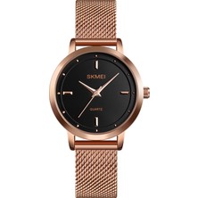 Skmei Çelik Hasır Kordon Kadın Kol Saati
