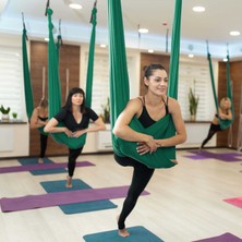 Svava  Yoga Fly Hamağı, Antigravity Yoga Denge Spor Aleti (Yeşil)