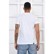 Versace Erkek T-Shirt  - Beyaz
