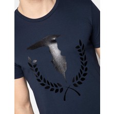 Trussardi Erkek T-Shirt - Lacivert