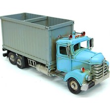 Otantik Çarşı Dekoratif Metal Kartvizitlik Kalemlik Kamyon C0805