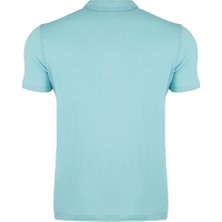 Tony Montana Regular Fit Polo Yaka Klasik Cepli %100 Pamuk Kısa Kollu Basic Penye T-Shirt-PE3605TY22