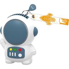 YKD Store 6052 USB Şarj Mini Astronot Şekli Bladeless Fan (Mavi)