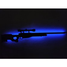 Dekoraven Awp LED Işıklı Ahşap Tablo