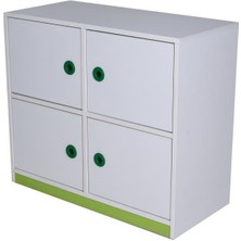 Edutoys Dolap 4 Kapaklı