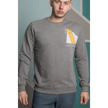 Noople Erkek Cluster Sweatshirt - Gri