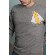 Noople Erkek Cluster Sweatshirt - Gri