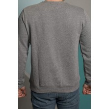 Noople Erkek Cluster Sweatshirt - Gri