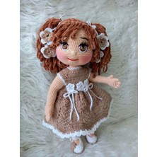 Oyuncak Park Ceylin Bebek Amigurumi Organik Oyuncak