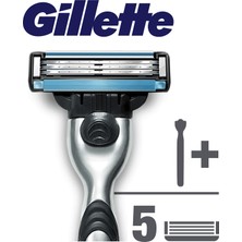 Gillette Mach3 Milli Takım Özel Paketi Tıraş Makinesi + 4'lü Tıraş Bıçağı