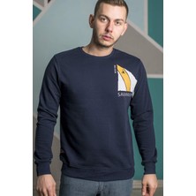 Noople Erkek Cluster Sweatshirt - Lacivert