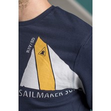 Noople Erkek Cluster Sweatshirt - Lacivert