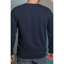 Noople Erkek Cluster Sweatshirt - Lacivert