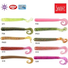 Lucky John Ballist 3.3'' (8.38 Cm) 8p Silikon Yem