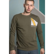 Noople Erkek Cluster Sweatshirt - Haki