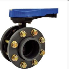 Pimtaş U-Pvc Flanşli Kelebek Vana (Takim) 125 mm Pi̇mtaş