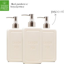 Savon De Royal Savon Pur Luxury Vegan Sıvı Sabun Beyaz 3 x 500 ml