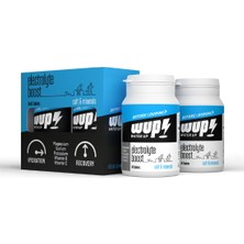 WUP Electrolyte Boost Sade 45x2 Porsiyon, Tablet Sporcu Takviyesi Elektrolit Vitamin