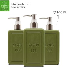 Savon De Royal Savon Pur Luxury Vegan Sıvı Sabun Yeşil 3 x 500 ml