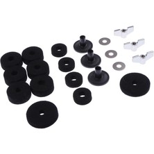 Perfk Cymbal Standı Keçe Çamaşır Makinesi Kimzik Kollu ve Kanat Fındık Davul Seti Aksesuarları (Yurt Dışından)