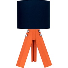 Minimal Simple Turuncu Masa Lambası
