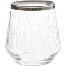 West Glass W420202LP Platin Kahve Yanı Su Bardağı
