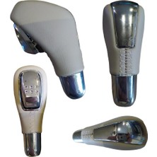 Zetoto Megane 3 Otomatik Vites Topuzu Deri Kaplama Bej Renk 8200574279