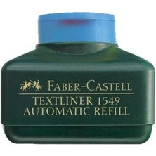 Faber-Castell Faber-Castell Fosforlu Kalem Mürekkebi 25 ml Mavi 15 49 51
