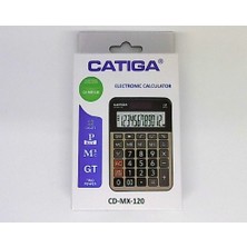 Catıga Catıga Hesap Makinası Masa Üstü 12 Hane CD-MX-120