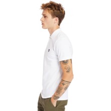 Timberland Basic Polo Beyaz Erkek T-Shirt TB0A26N41001