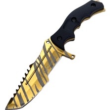 Taşkafa - Huntsman Avcı Bıçağı Sarı Paslanmaz Çelik Kılıflı
