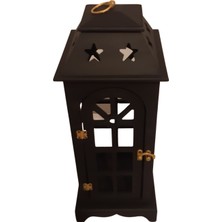 Tasarloxi Siyah Tekli Fener Mumluk