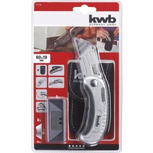 Kwb Katlanır Trapez Maket Bıçağı 60 x 19  mm 49013100