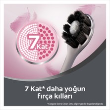 Colgate FoamSoft Siyah Yumuşak Diş Fırçası x2 Adet + Fırça Kabı