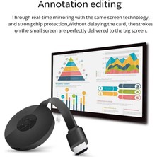 Mirascreen Chromecast G2 TV 2.4g Kablosuz Wifi Yansıtma Adaptörü